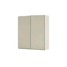 meinSchrank Schwebetürenschrank Regina 201 x 223 x 68 cm Beige