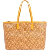 Tommy Hilfiger TH Monoplay Leather Tote Mono rich ochre