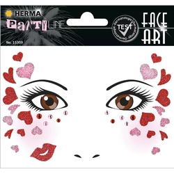 Herma, Sticker, Face Art Sticker Love (1 x)