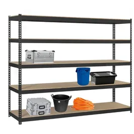 Proregal Schwerlastregal Metall 300x150x60 cm Anthrazit