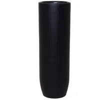 Vivanno Bodenvase SOLERIO 33 cm x 33 cm x 100 cm Schwarz