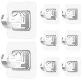 Juwaacoo 8 Stück ohne Bohrer, Halterung für Gardinenstange, Gardinenstange, , Gardinenstange, , für die Vorhangstange