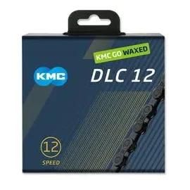 KMC DLC12 WAXED Kette 12-fach Schwarz