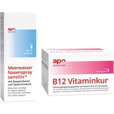 apo-discounter.de Schmuddelwetter Sparset - befeuchtendes Nasenspray + Vitamin B12