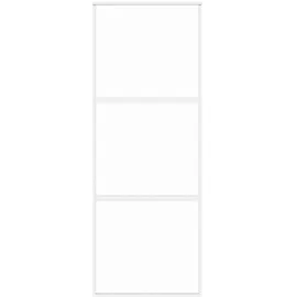 vidaXL Schiebetür rechts 76 x 205 cm weiß