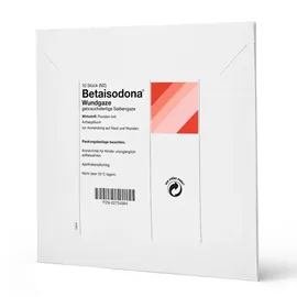 Hermes Arzneimittel Betaisodona Wundgaze 10x10 cm