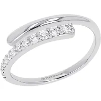 Tom Tailor Schmuck Geschenk Silber 925, 6 mm, mit Zirkonia (synth.)