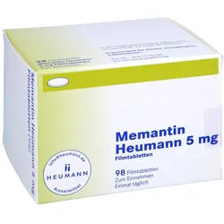 Memantin Heumann 5 mg Filmtabletten 98 St