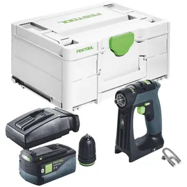 Festool CXS 18 Akku Bohrschrauber 18 V 40 Nm Brushless + 1x Akku 5,0 Ah + Ladegerät + Systainer