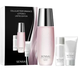 Sensai Cellular Performance Lotion II Set Lotion II 125ml, Cleansing Oil 30ml, Creamy Soap 30ml (Wert 28,-€) - 3 Artikel im Set