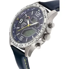 ETT EGT-11574-31L Herrenuhr Solar Titan Funkuhr 43mm 10ATM