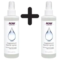 (474 ml, 54,52 EUR/1L) 2 x (NOW Foods Magnesium Topical Spray - 237 ml.)