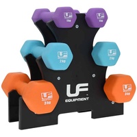 Urban Fitness Hantelbaum-Set 2 x 1 kg, 2 x 2 kg und 2 x 3 kg UFW025 - Größe:Einheitsgröße