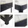 Proregal Werkbank Stahl 90 x 120 x 60 cm schwarz