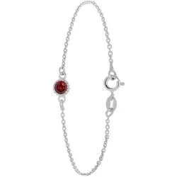 Lucardi Armband 925 Silber - Mai Januar Damen 
