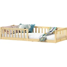 Idimex Bodenbett Gustavo 90 x 200 cm Beige