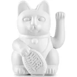 Donkey Products Dekofigur Lucky Cat Classic Winkekatze weiss 15cm bunt|weiß