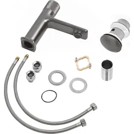 SANITOP-WINGENROTH Lauri Waschtischarmatur Dunkelgrau