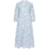 CAMEL ACTIVE Sommerkleid Allover-Print Blau M