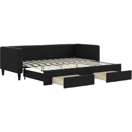 vidaXL Tagesbett 80 x 200 cm Schwarz