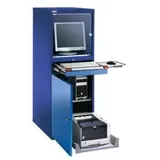 Thur-Metall PC-Schrank Hellblau (B x H x T) 60.5 x 1.6 x 72.3 cm 84838501 1 St.