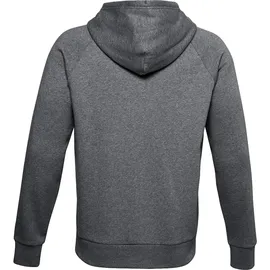 Under Armour Rival Fleece Kapuzenjacke Herren pitch gray light heather L