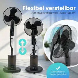 ProfiCare PC-VL3142LB 40 cm Standventilator Schwarz