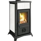 Kaminofen Nordica Extraflame Gemma Keramik weiß 6 kW