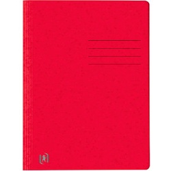 OXFORD Schnellhefter TOP FILE+ Karton rot DIN A4