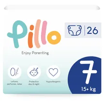 PILLO Windeln 7 XXL 15+ kg) 26 St