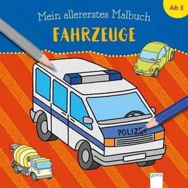 Arena Mein allererstes Malbuch 1 St. Fahrzeuge