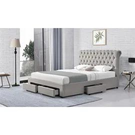 Hti-Living Claire 140 x 200 cm Grau