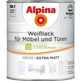Alpina Weißlack für Möbel und Türen 750 ml extra matt