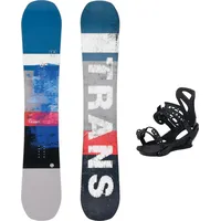 TRANS Snowboard Set FE 154w cm Blau + Sonic