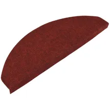 vidaXL Stufenmatten Selbstklebend 15 Stk. 65x22,5x3,5 cm Rot