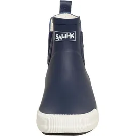 Bockstiegel Damen-Halbstiefel Momo dunkelblau/weiß Gr. 38