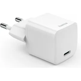 Hama Schnellladegerät USB-C, PD/QC 3.0, 25W, Weiß