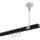 Interdeco GARDINENSTANGE INNENLAUF Sonette Sitra 520 cm (geteilt in 4 x 130 cm), 1-läufig, 20 mm Ø Schwarz