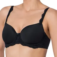 Triumph Amourette Charm WP, mit Bügel, Gepolstert, Verstellbare Träger, 80C, Schwarz