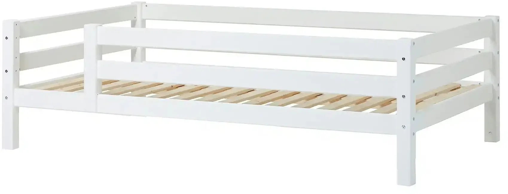 Hoppekids Kinderbett  ECO Luxury ¦ weiß ¦ Maße (cm): B: 129 H: 62