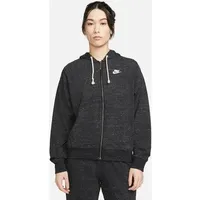 Nike Sportswear Gym Vintage Kapuzenjacke Damen black/white XS