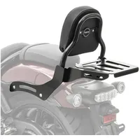 OEM Reisetasche Sissy Bar XS3 für Honda Rebel 1100 21-26 mit Gepäckträger Schwarz