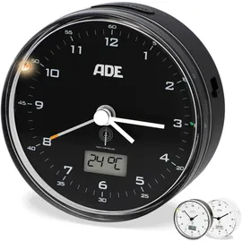 ADE Funkwecker schwarz