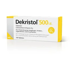 Dekristol 500 I.E. Tabletten 100 St