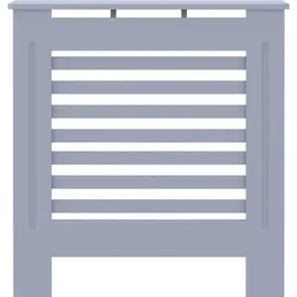 vidaXL MDF Heizkörperverkleidung Grau 78 cm