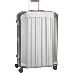 Piquadro PQ-LM Big Spinner 4428  in Nero-Cuoio (82 Liter), Koffer & Trolley - Silber