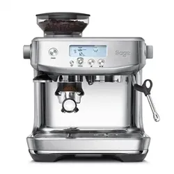 Sage The Barista Pro, Gebürstetes Edelstahlgrau, Einstellen der Mahlkegel, 1650W