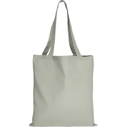 Personalisierbare Baumwolltasche mit Wunschdruck – OEKO-TEX® zertifiziert – 38x42 cm – 28 Farben – Lange Henkel – Individuell bedruckbar, grau, 250 Stück