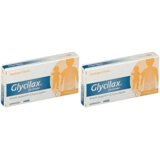 Glycilax Suppositorien für Kinder Doppelpack 2x12 St Kinder- und Säuglings-Suppositorien