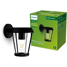 Philips Wandleuchte Sunera Schwarz